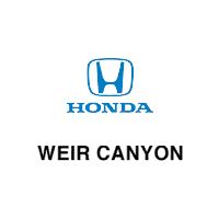 Weir canyon honda - Service Hours: Mon - Fri. Sat 8:00 AM - 5:00 PM. (By Appointment Only) Sun. Parts Hours: Sat 8:00 AM - 5:00 PM. (By Appointment Only) Contact us online for information on our new Honda inventory, to schedule a test drive, get a quote, or to arrange a service visit! 